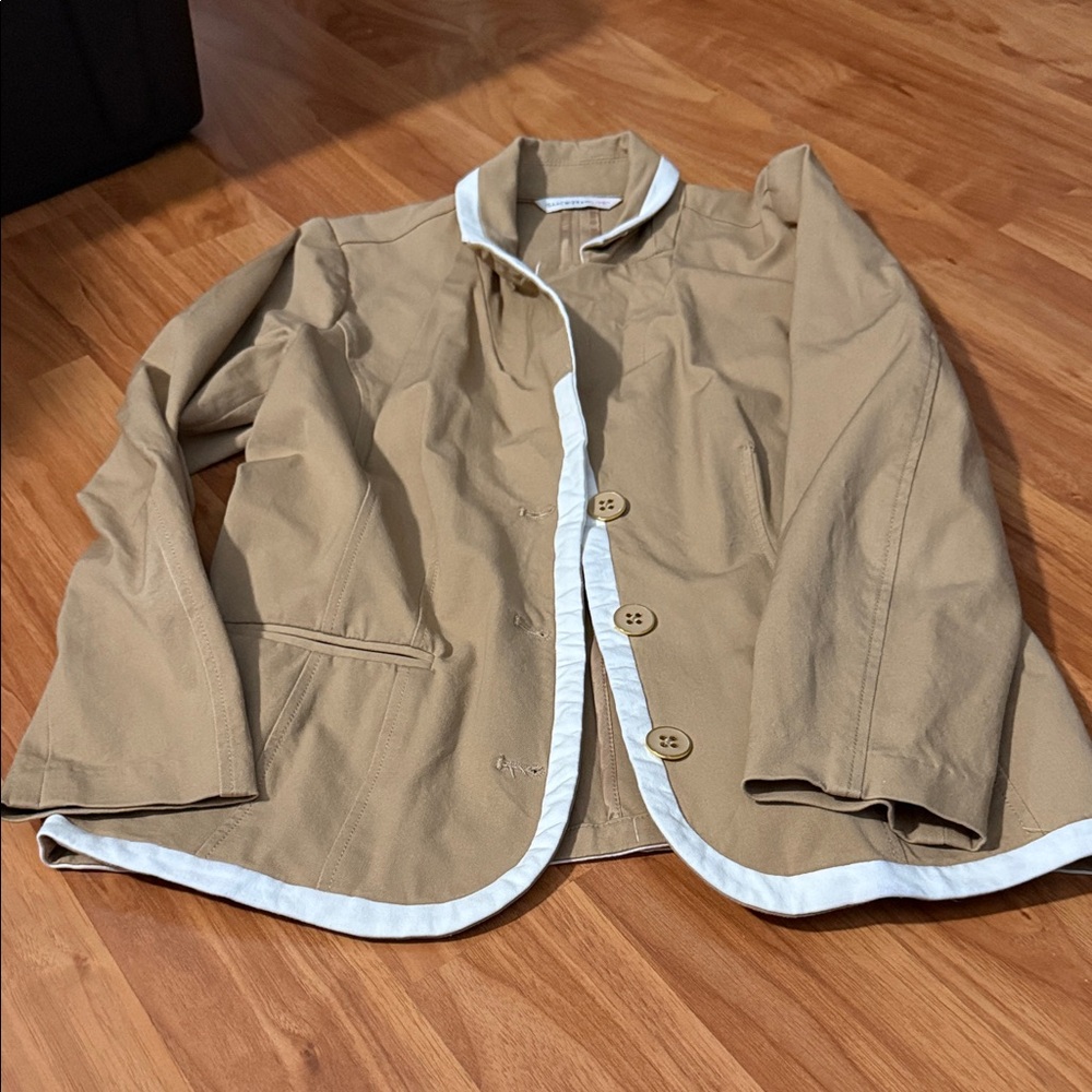 Isaac Mizrahi Tan Blazer